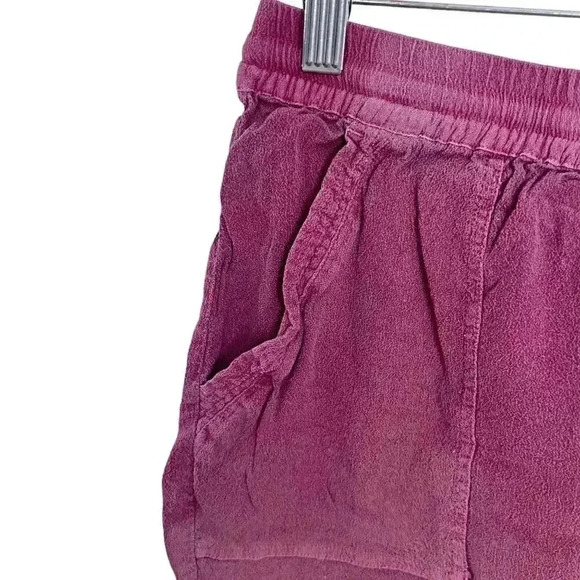 Anthropologie Hei Hei Red Flowy Drawstring Shorts Women's Size XS - Picture 3 of 6